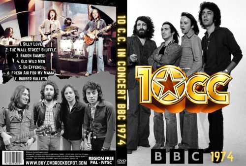 10 C.C. In Concert BBC 1974 DVD