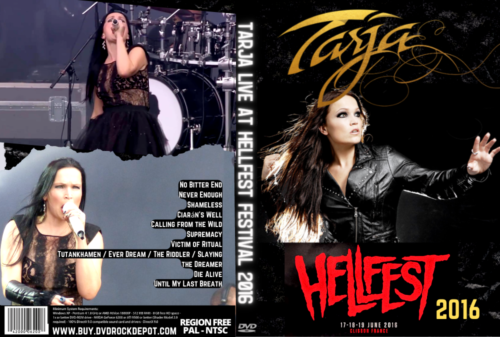 TARJA Live at Hellfest Festival 2016 DVD