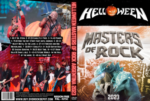 HELLOWEEN Live at Masters Of Rock Argentina 2023 DVD