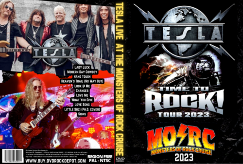 TESLA Live  at the Monsters of Rock Cruise 2023 DVD