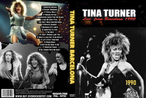 TINA TURNER  Live in Barcelona 1990 DVD