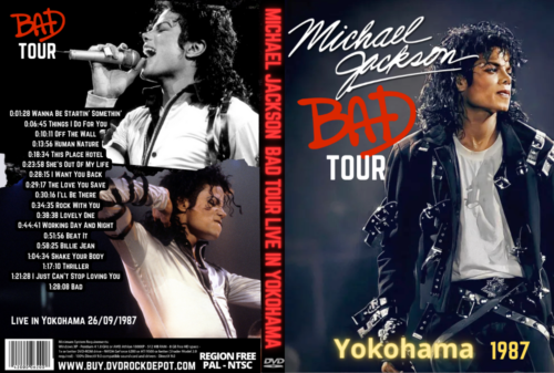 Michael Jackson Bad Tour Live in Yokohama 26/09/1987 DVD