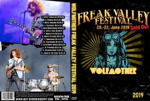 WOLFMOTHER Freak Valley Festival 2019 DVD