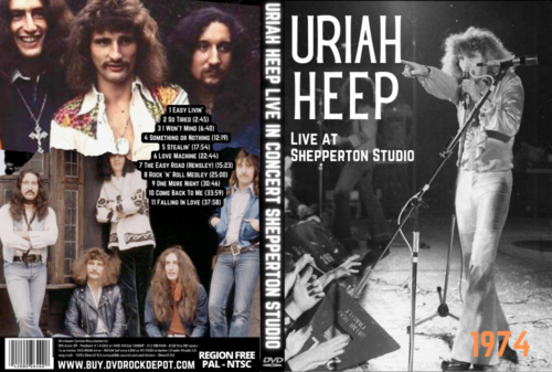 Uriah Heep Live in Concert Shepperton Studio 1974 DVD