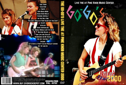 The GO-GO's Live the at Pine Knob Music Center 2000 DVD