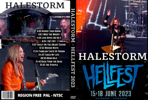 HALESTORM Live at Hellfest 2023 DVD