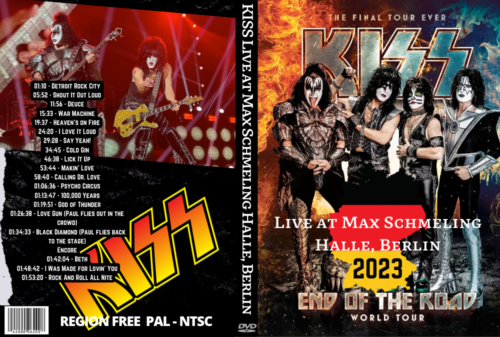 KISS Live at Max Schmeling Halle, Berlin 2023 DVD