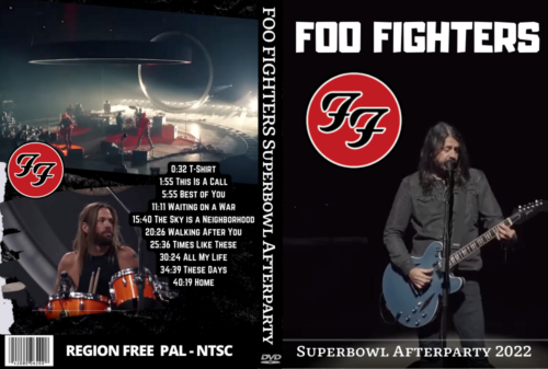 FOO FIGHTERS Superbowl Afterparty 2022 DVD
