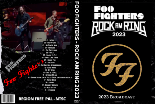 FOO FIGHTERS Live at ROCK AM RING Germany 2023 DVD