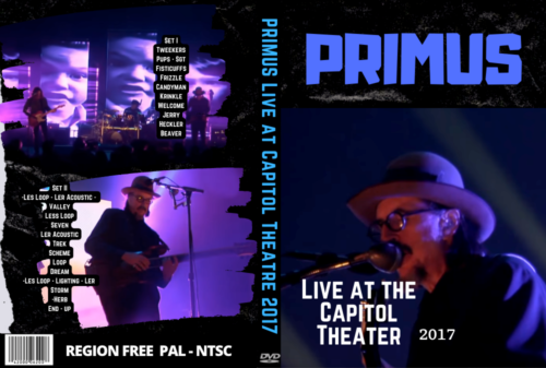 PRIMUS Live at Capitol Theatre 2017 DVD