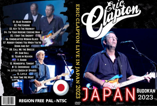 ERIC CLAPTON Live in Japan 2023 DVD