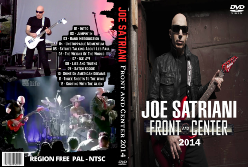 Joe Satriani Live at Front And Center 2014 DVD