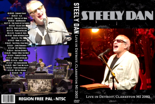 STEELY DAN Live in Detroit, Clarkston MI 2003-08-11 DVD