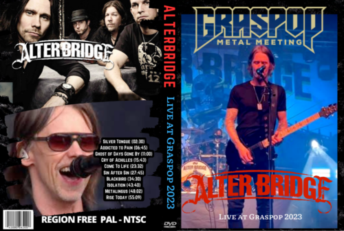 ALTER BRIDGE Live at Graspop Metalmeeting 2023 DVD