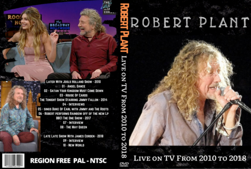 ROBERT PLANT Live on TV 2010 - 2018 DVD
