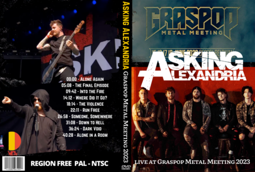 ASKING ALEXANDRIA Live at Graspop Metal Meeting 2023 DVD
