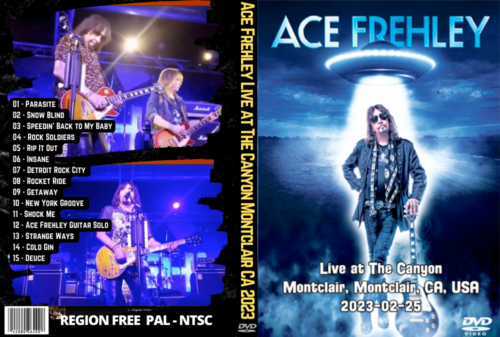 Ace Frehley Live at The Canyon Montclair CA 2023 DVD
