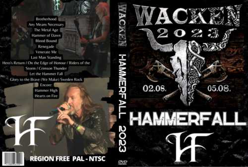 HAMMERFALL Live at Wacken Open Air 2023 DVD