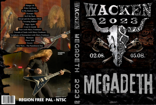 MEGADETH Live at Wacken Open Air 2023 DVD