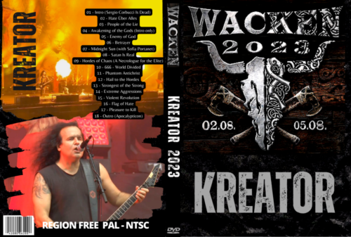 KREATOR Live at Wacken Open Air 2023 DVD