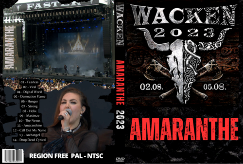 AMARANTHE Live At The Wacken Open Air 2023 DVD