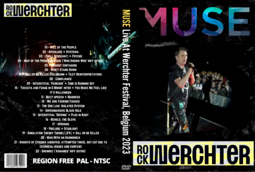 MUSE Live At Werchter Festival, Belgium 2023 DVD