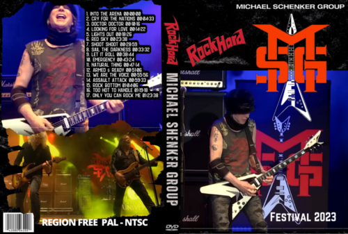 MICHAEL SHENKER GROUP LIVE AT ROCKHARD FESTIVAL 2023 DVD