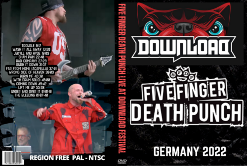 Five Finger Death Punch Live at Download Festival 2022 DVD