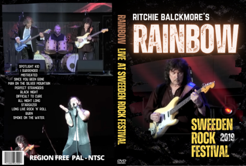 RAINBOW Live at Sweden Rock Festival 2019 DVD