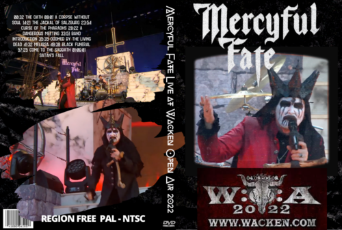 Mercyful Fate Live at Wacken Open Air 2022 DVD