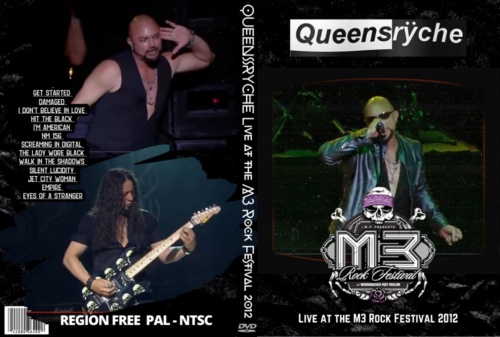 QUEENSRYCHE Live at the M3 Rock Festival 2012 DVD