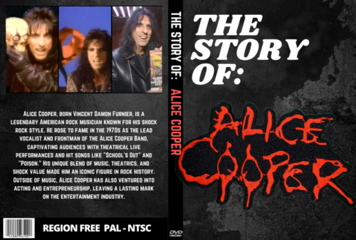 The Story of:  ALICE COOPER on DVD