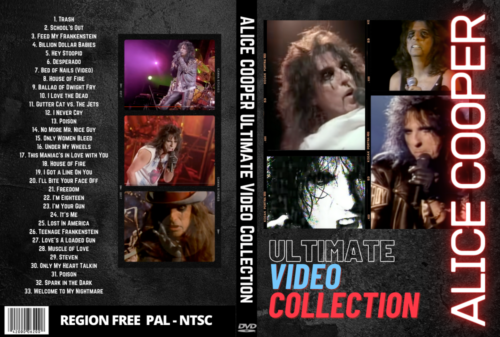 ALICE COOPER Ultimate Video Collection DVD