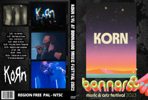 KoRn Live at Bonnaroo Music Festival 2023 DVD