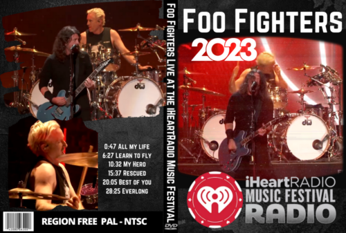 Foo Fighters Live at the iHeartRadio Music Festival 2023 DVD