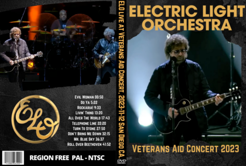 ELO live at Veterans Aid Concert, 2023-11-12 San Diego CA. DVD