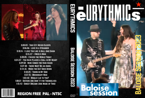 Eurythmics featuring Dave Stewart, Baloise Session 2023 DVD