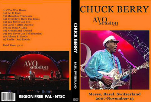CHUCK BERRY - AVO SESSION BASEL SWITZERLAND 2007 DVD