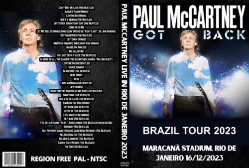 Paul McCartney live in Rio de Janeiro 2023 (2 DVD Set)