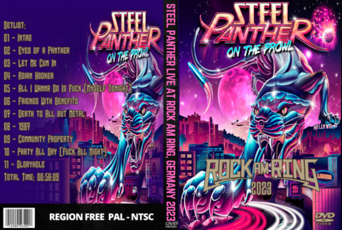 Steel Panther Live at Rock Am Ring, Germany 2023 DVD