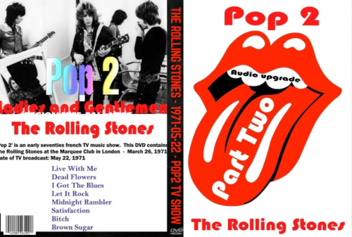 The Rolling Stones - 1971-05-22 - POP2 TV Show DVD PAL