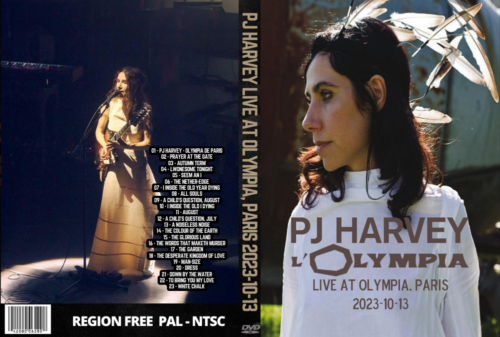 PJ Harvey Live at Olympia, Paris 2023-10-13 DVD