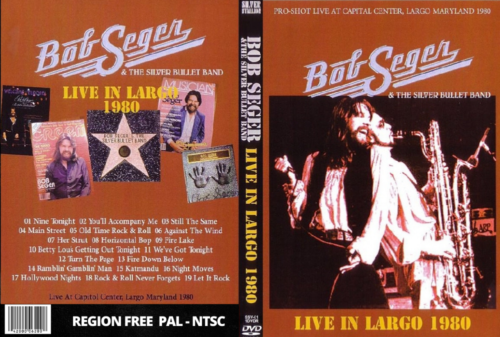 Bob Seger and The Silver Bullet Band - Largo, Maryland 1980 LQ DVD