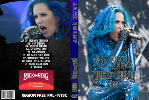 Arch Enemy Live at Rock am Ring Germany 2023 DVD