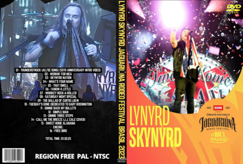 Lynyrd Skynyrd Jaguariúna Rodeo Festival Brasil 2023 DVD
