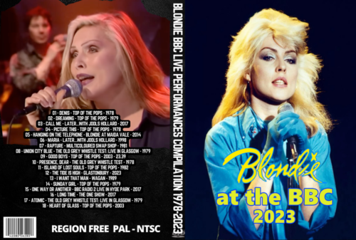 BLONDIE BBC Live performances compilation 1978-2023 DVD