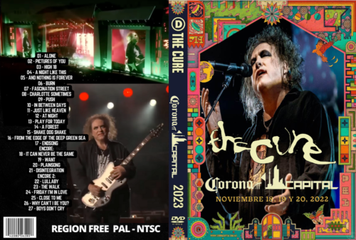 THE CURE Live at Corona Capital Festival Mexico City 2023-11-19 DVD
