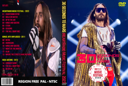 30 SECONDS TO MARS iHeartRadio Music Festival, Las Vegas 2023 DVD