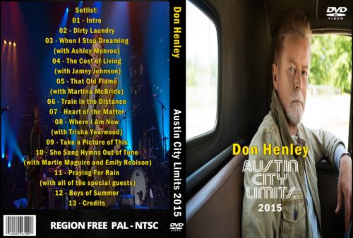 Don Henley Austin City Limits 2015 DVD