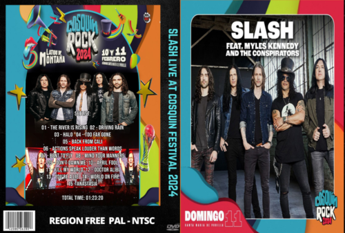 SLASH Live at Cosquin Rock Festival Argentina 2024 DVD